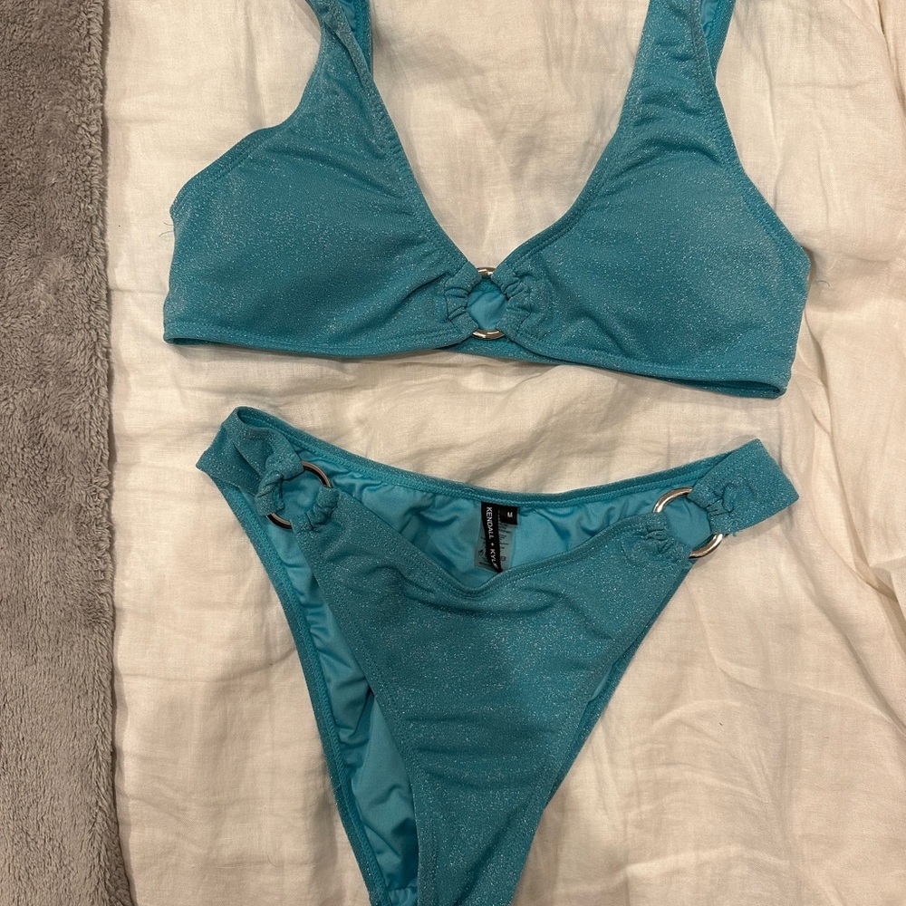 Kendall & Kylie light blue Bikini Set